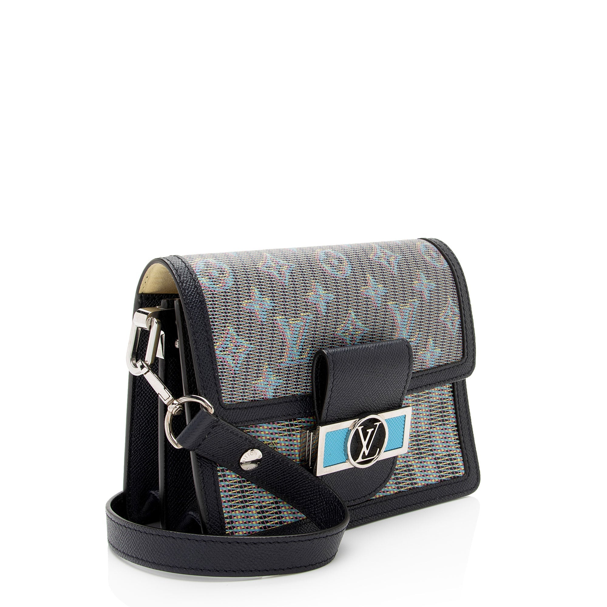 Louis Vuitton Monogram Pop Canvas Dauphine Mini Shoulder Bag (SHF-zQHA6V)