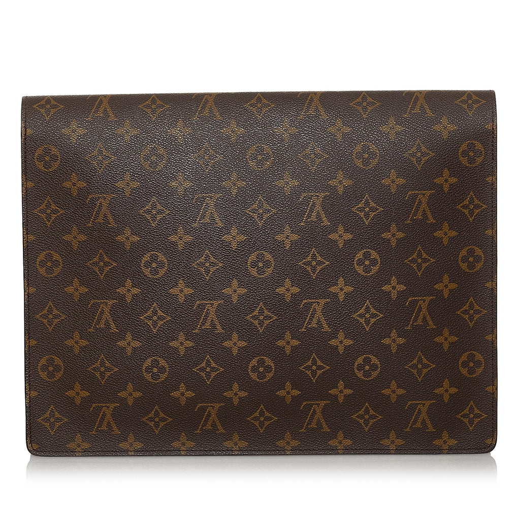 Louis Vuitton Monogram Porte Documents Senateur (SHG-30029)