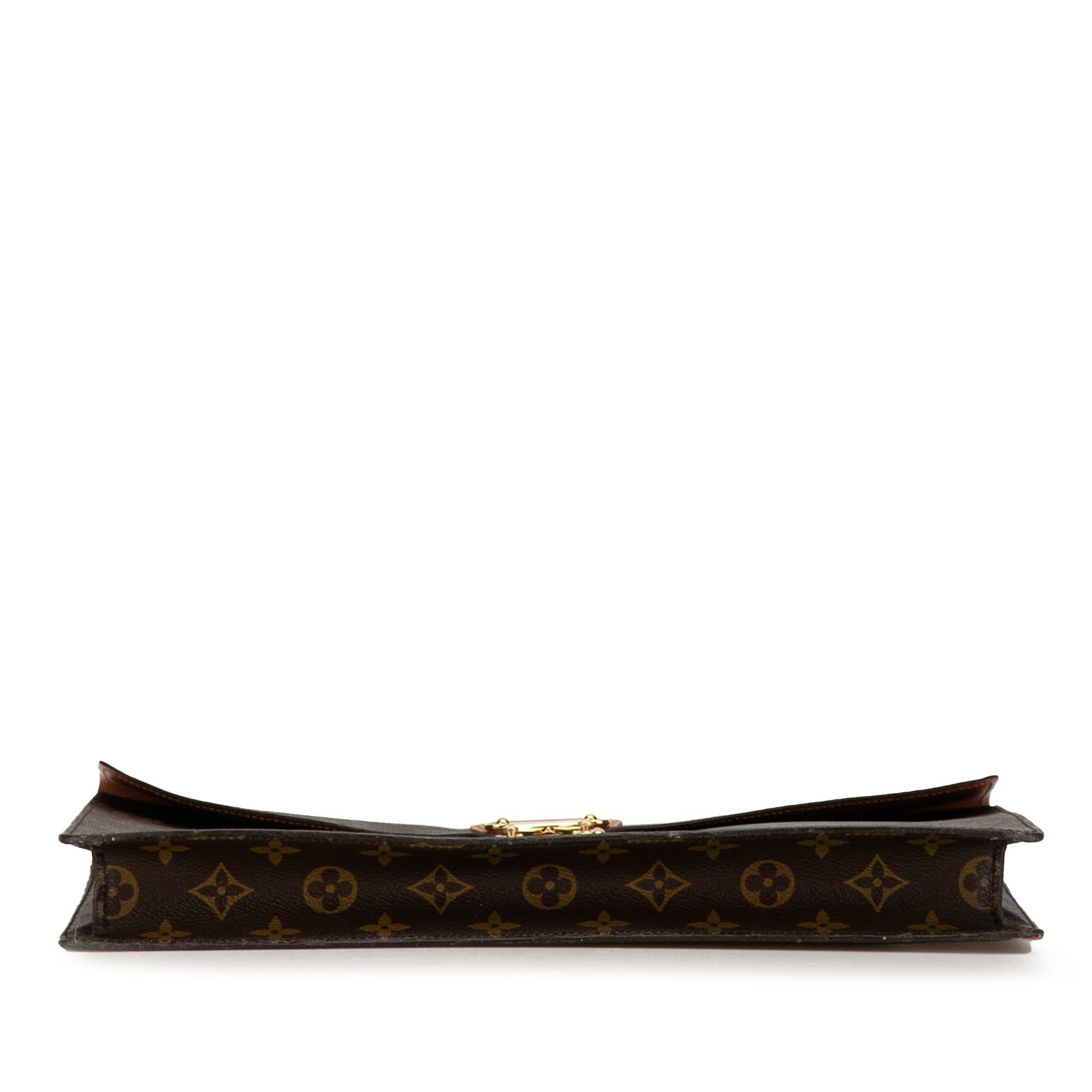 Louis Vuitton Monogram Porte-Documents Senateur (SHG-I1CQLJ)