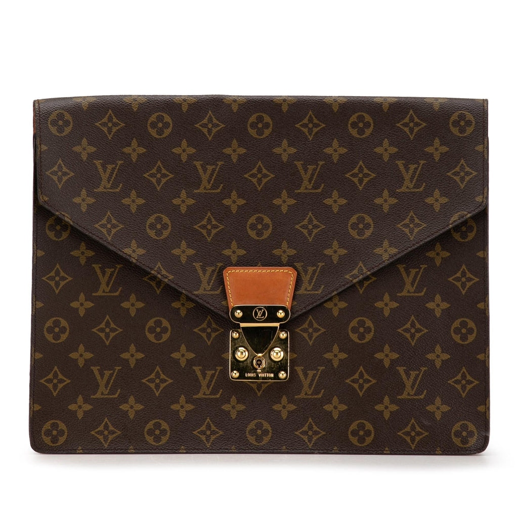 Louis Vuitton Monogram Porte-Documents Senateur (SHG-I1CQLJ)