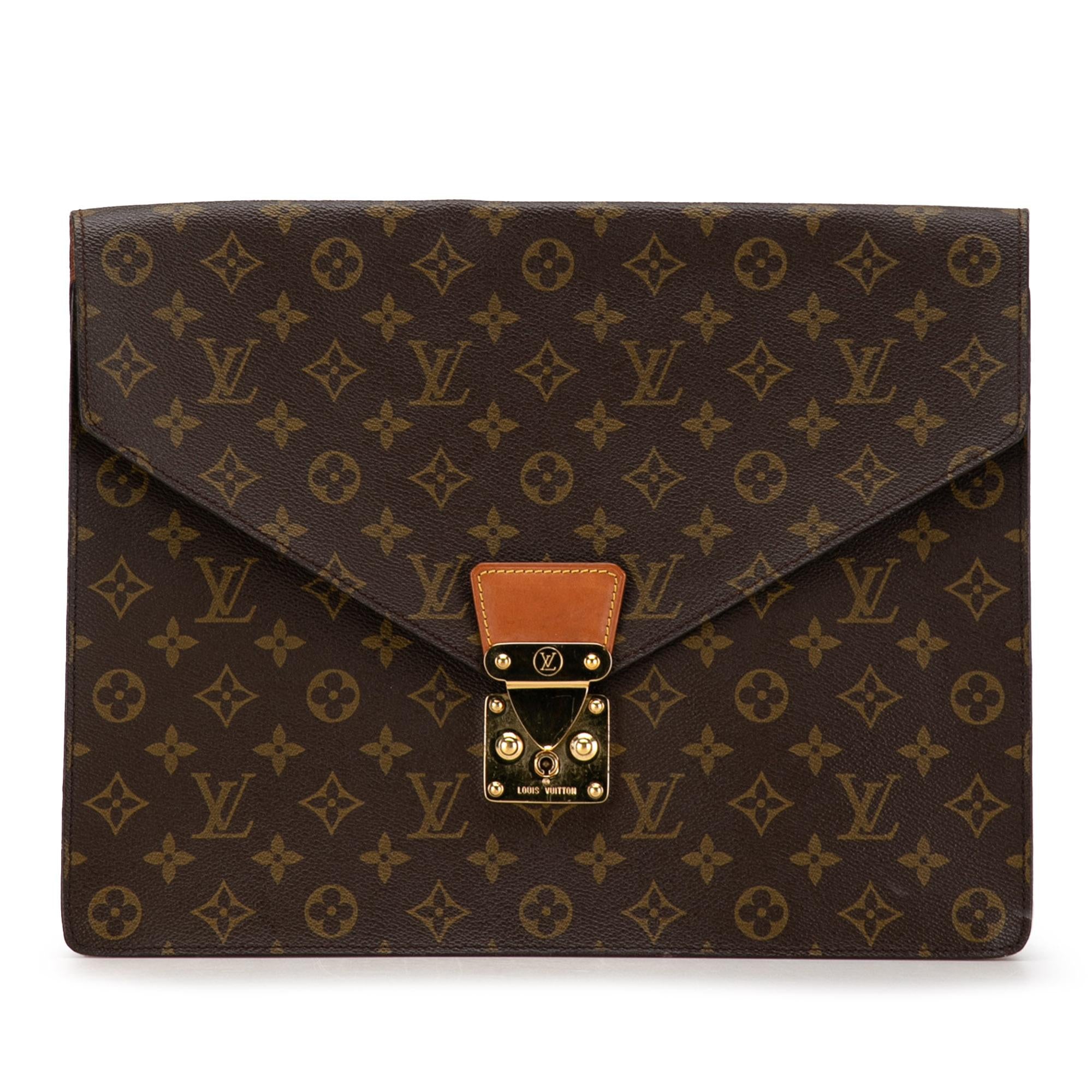 Louis Vuitton Monogram Porte-Documents Senateur (SHG-I1CQLJ)
