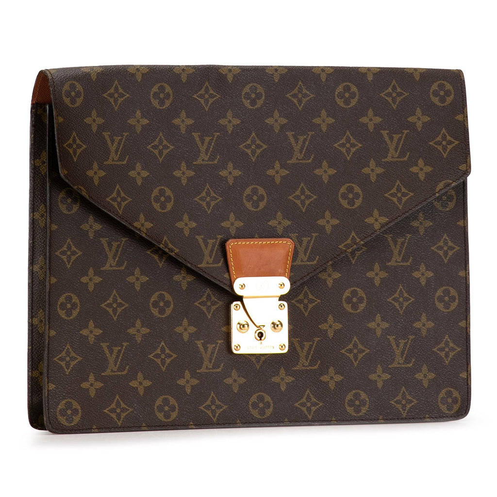Louis Vuitton Monogram Porte-Documents Senateur (SHG-I1CQLJ)