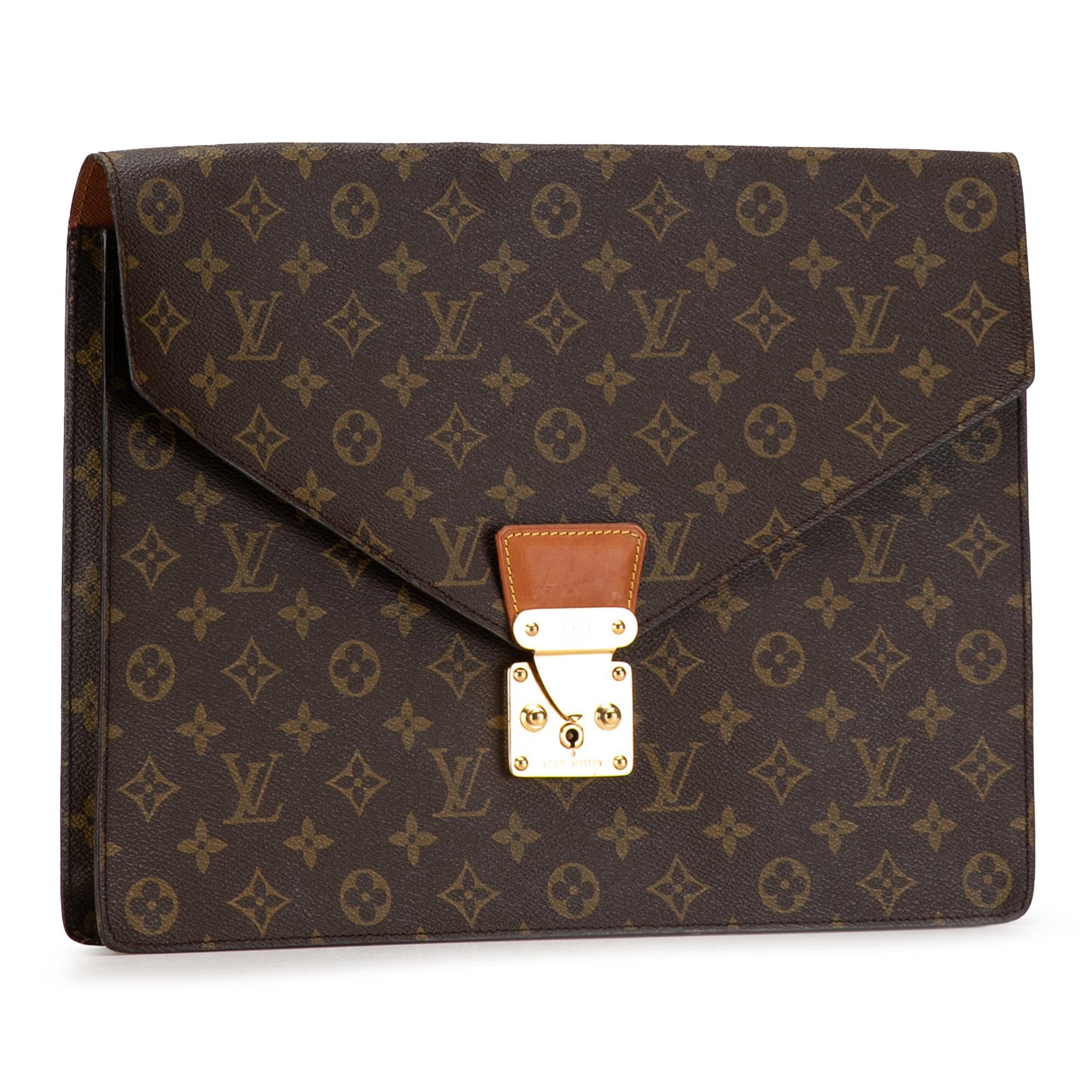 Louis Vuitton Monogram Porte-Documents Senateur (SHG-I1CQLJ)