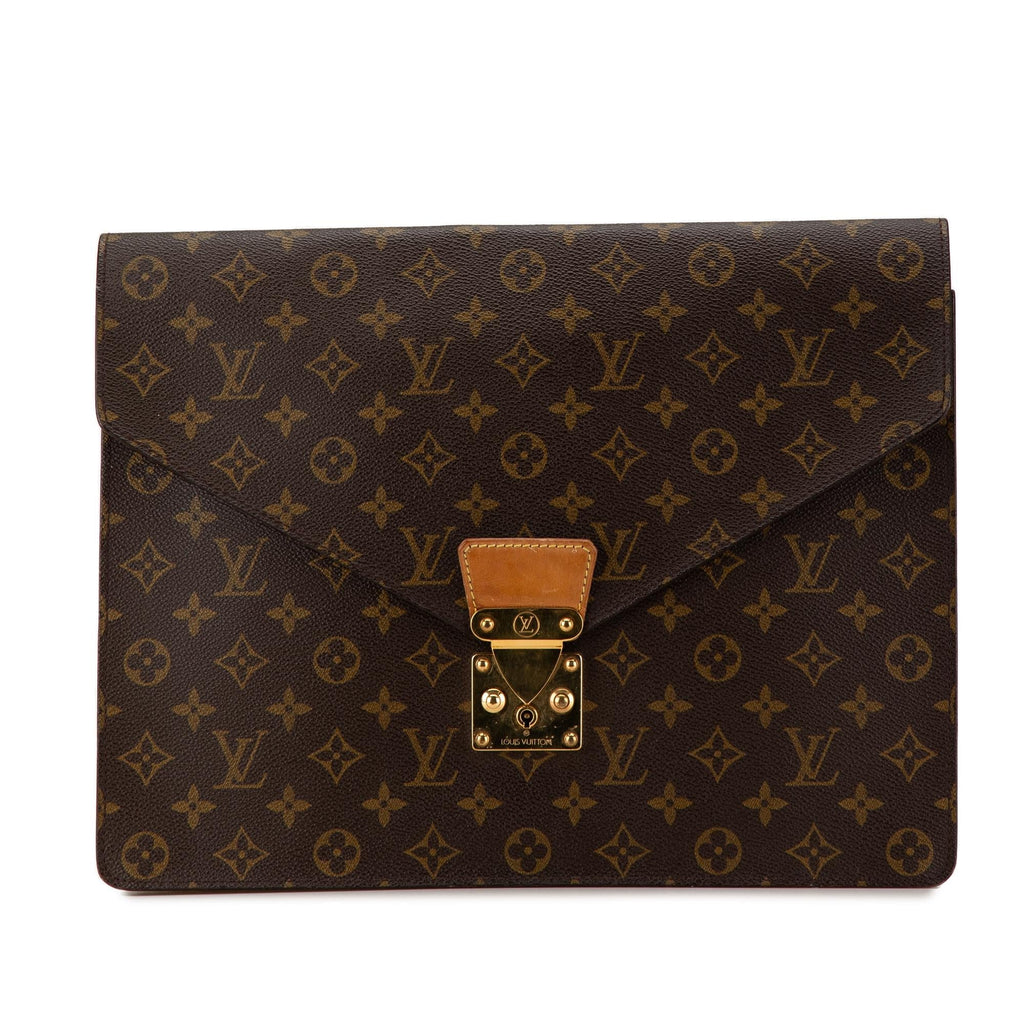 Louis Vuitton Monogram Porte-Documents Senateur (SHG-T4MJee)