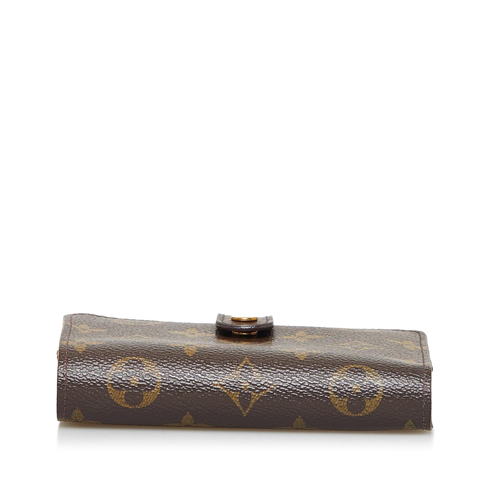 Louis Vuitton Monogram Porte Monnaie Billets Viennois (SHG-0iCZRR)