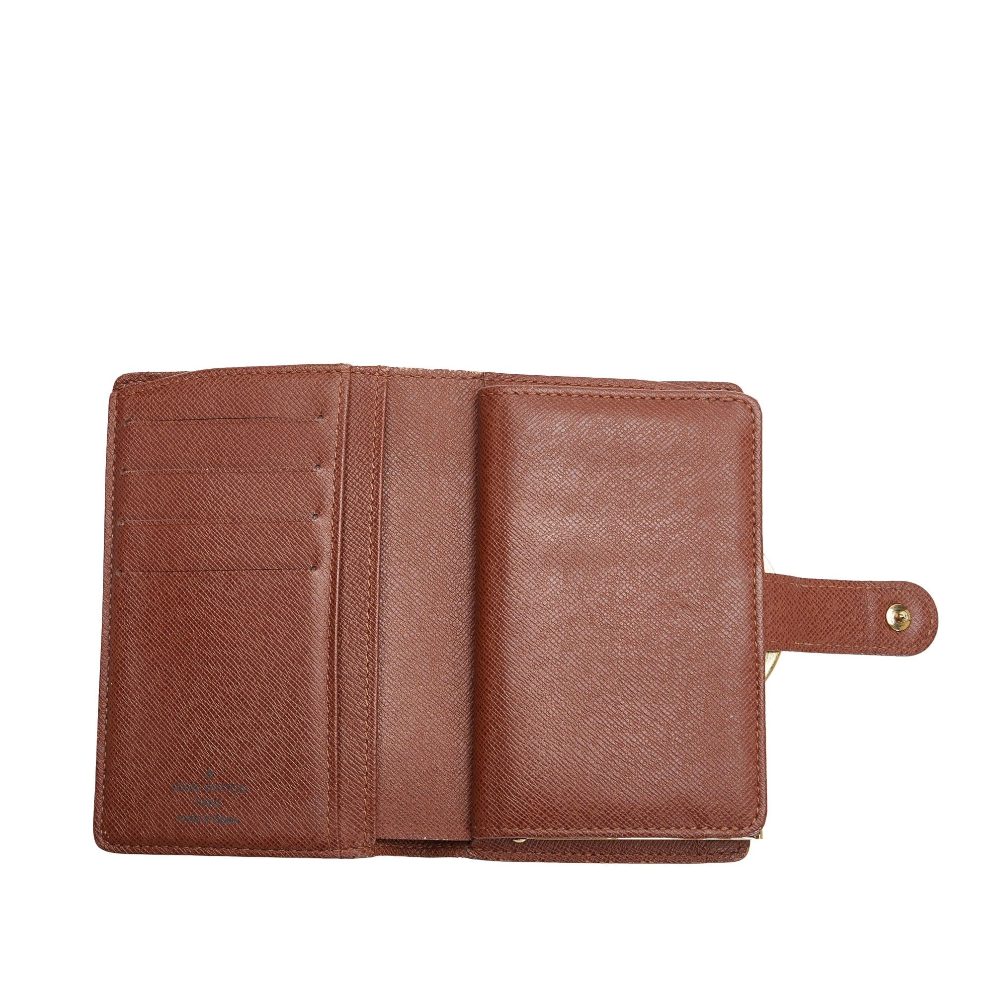 Louis Vuitton Monogram Porte Monnaie Billets Viennois (SHG-0iCZRR)