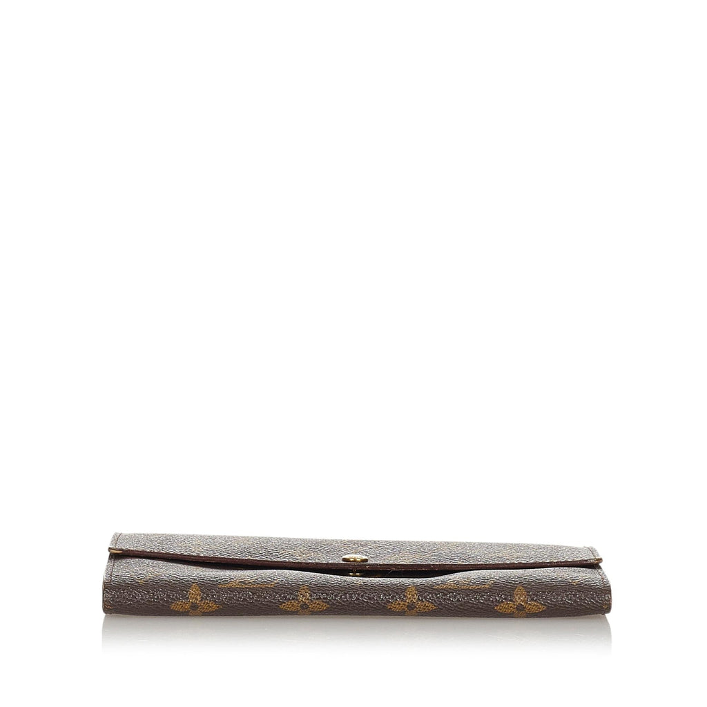 Louis Vuitton Monogram Porte Monnaie Billets (SHG-26735)