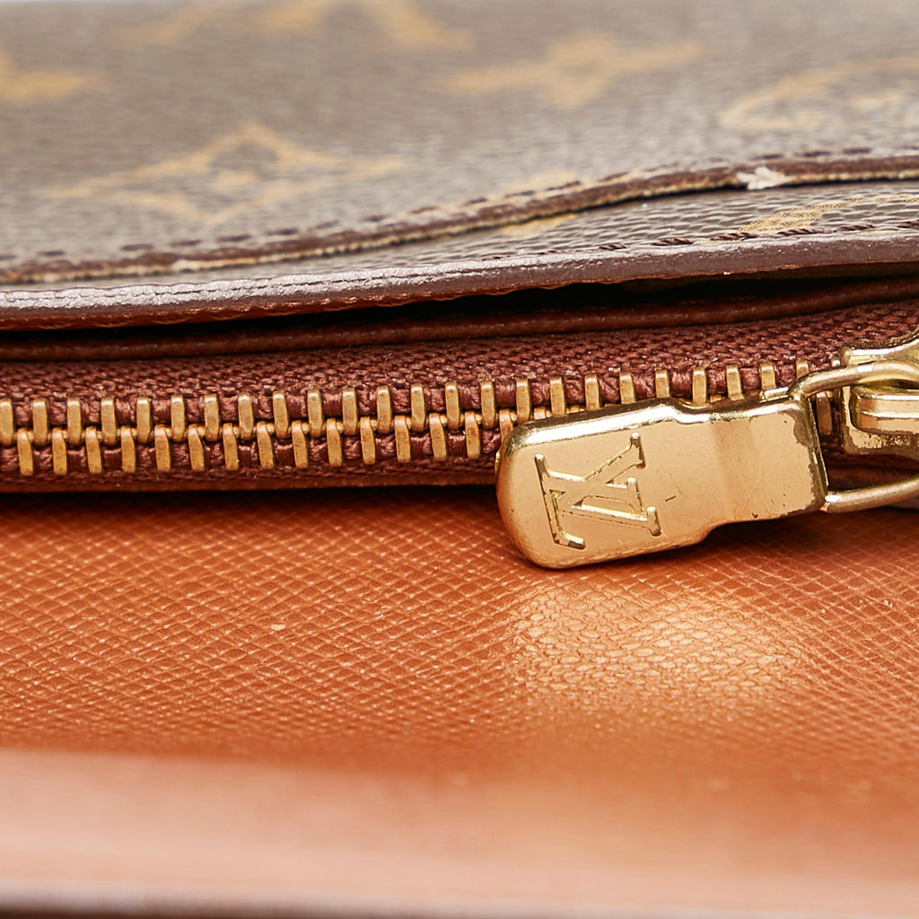 Louis Vuitton Monogram Porte Monnaie Billets (SHG-26735)