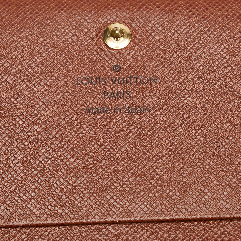 Louis Vuitton Monogram Porte Monnaie Billets (SHG-28026)