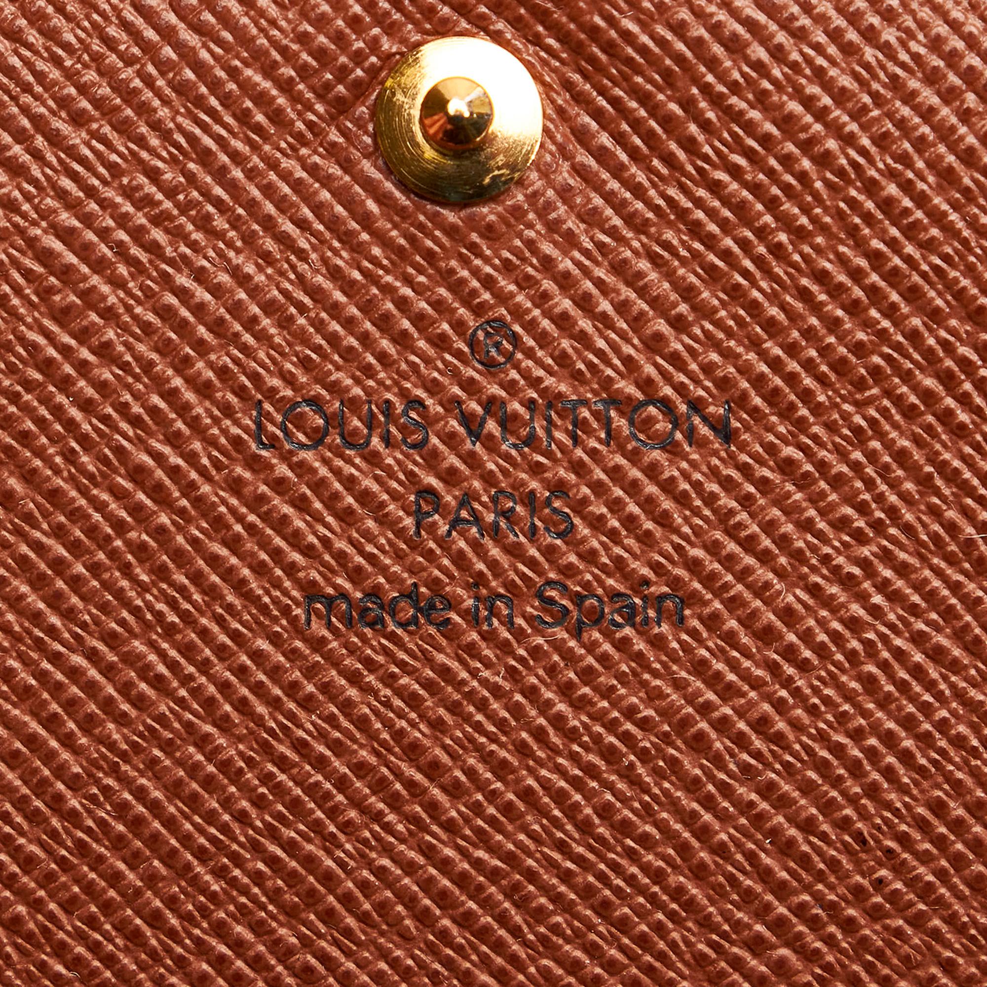 Louis Vuitton Monogram Porte Monnaie Billets (SHG-28596)