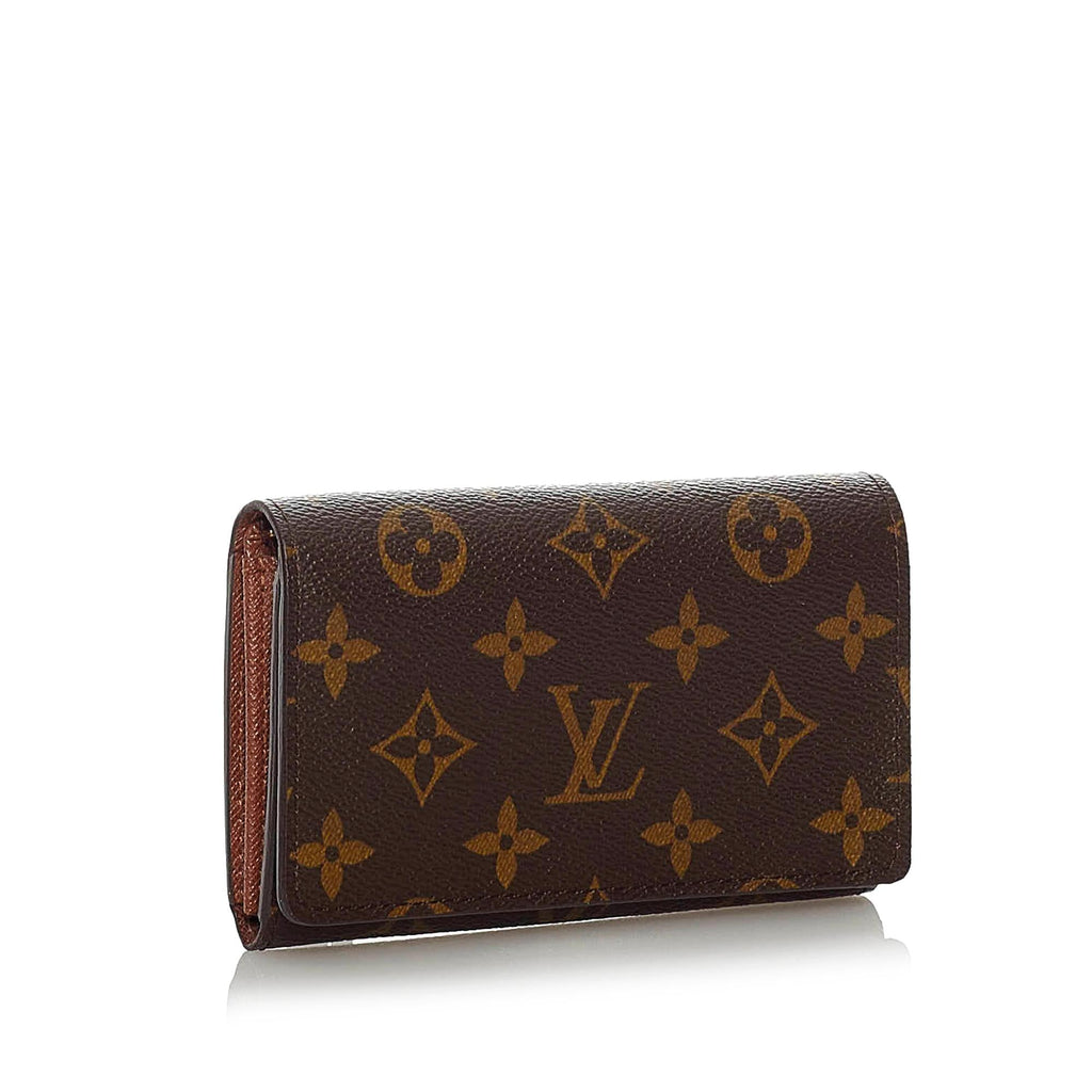 Louis Vuitton Monogram Porte Monnaie Billets (SHG-28596)