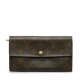 Louis Vuitton Monogram Porte Monnaie Billets (SHG-LcaE2G)