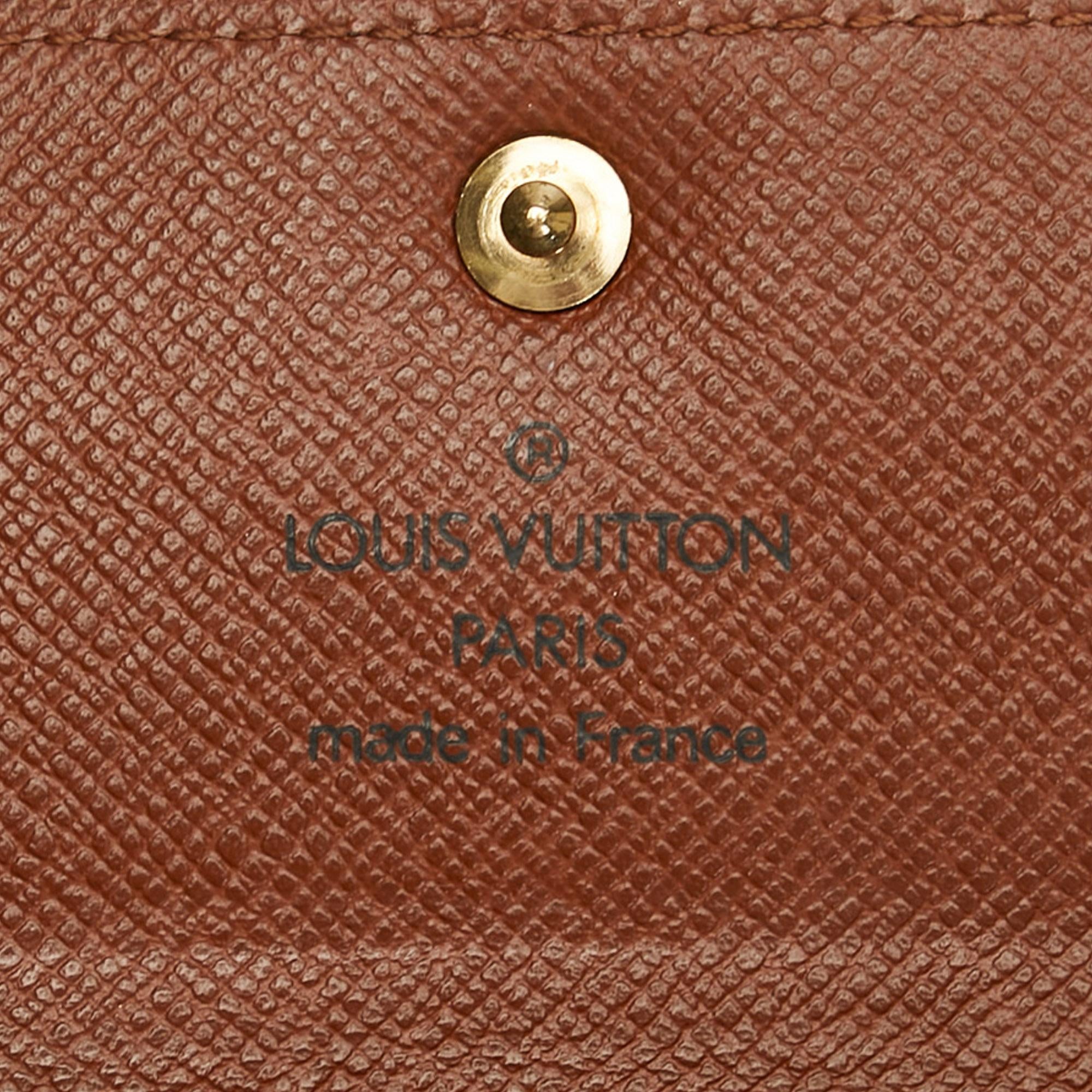 Louis Vuitton Monogram Porte-Monnaie Coin Pouch (SHG-XclcBV)