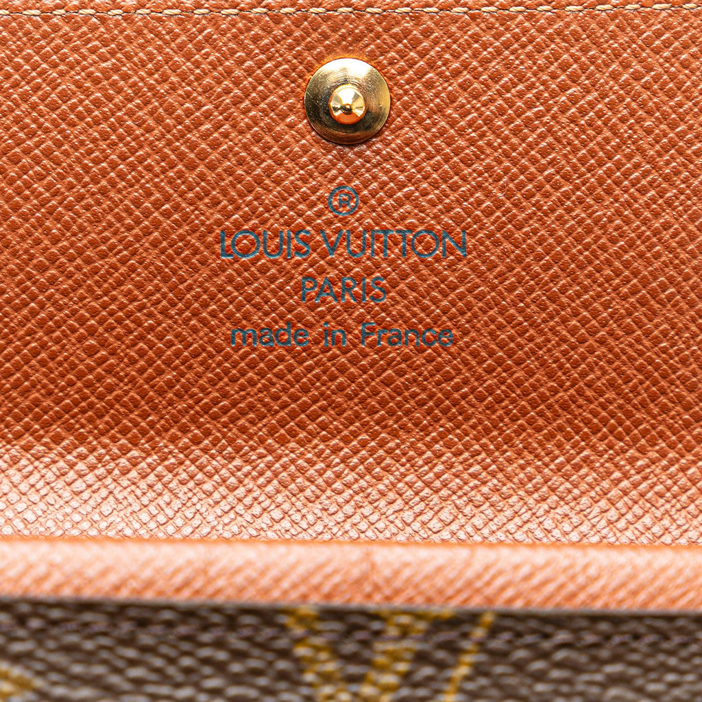 Louis Vuitton Monogram Porte Monnaie Coin Pouch