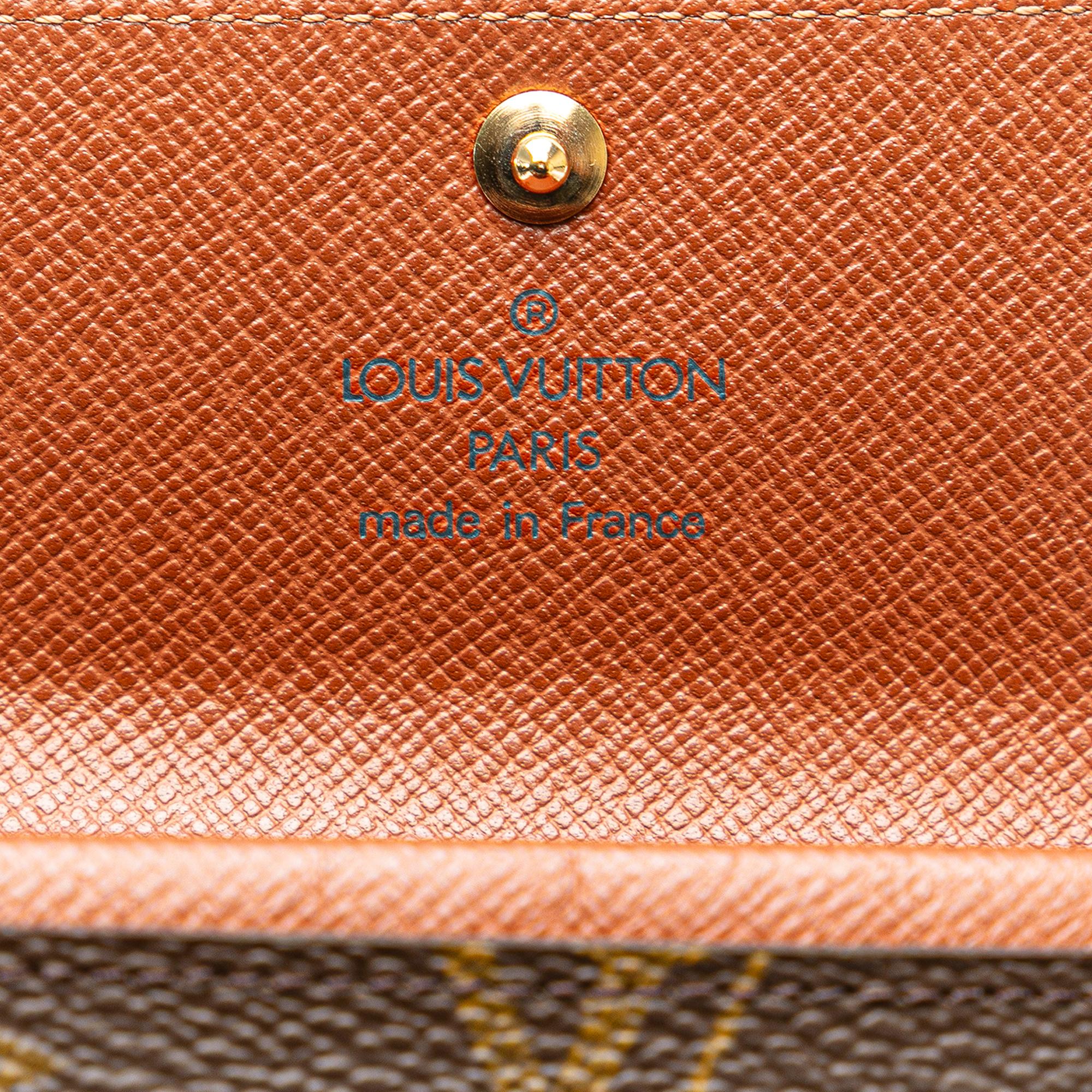Louis Vuitton Monogram Porte Monnaie Coin Pouch