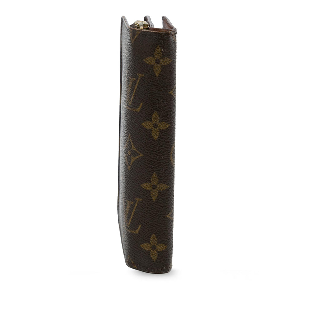Louis Vuitton Monogram Porte-Papier Zipped Wallet (SHG-rAxB9a)