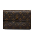 Louis Vuitton Monogram Porte Tresor Etui Papier Wallet (SHG-eiwBJb)