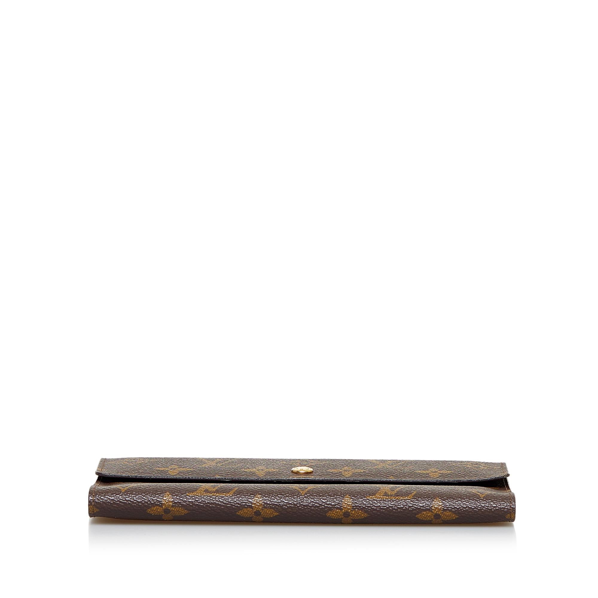 Louis Vuitton Monogram Porte Tresor International (SHG-Tqd0qT)