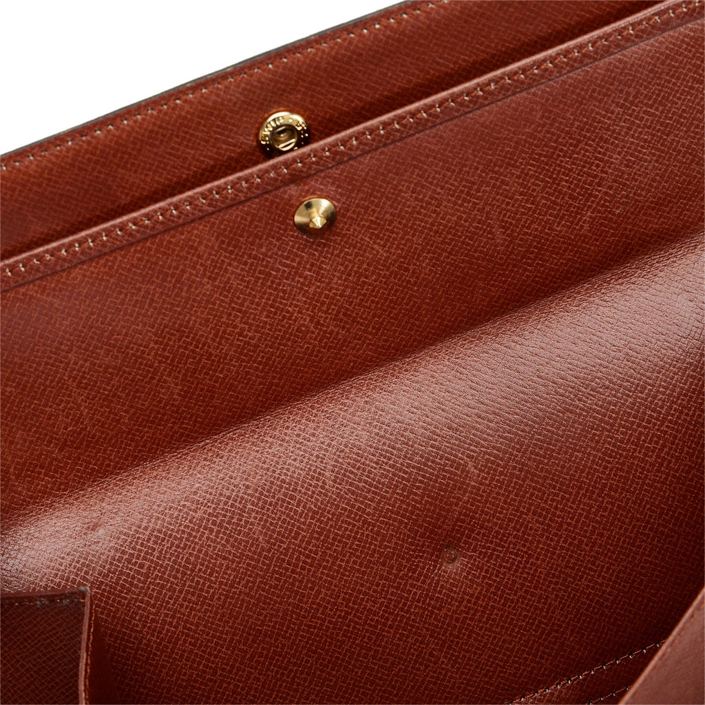 Louis Vuitton Monogram Porte Tresor International (SHG-Tqd0qT)