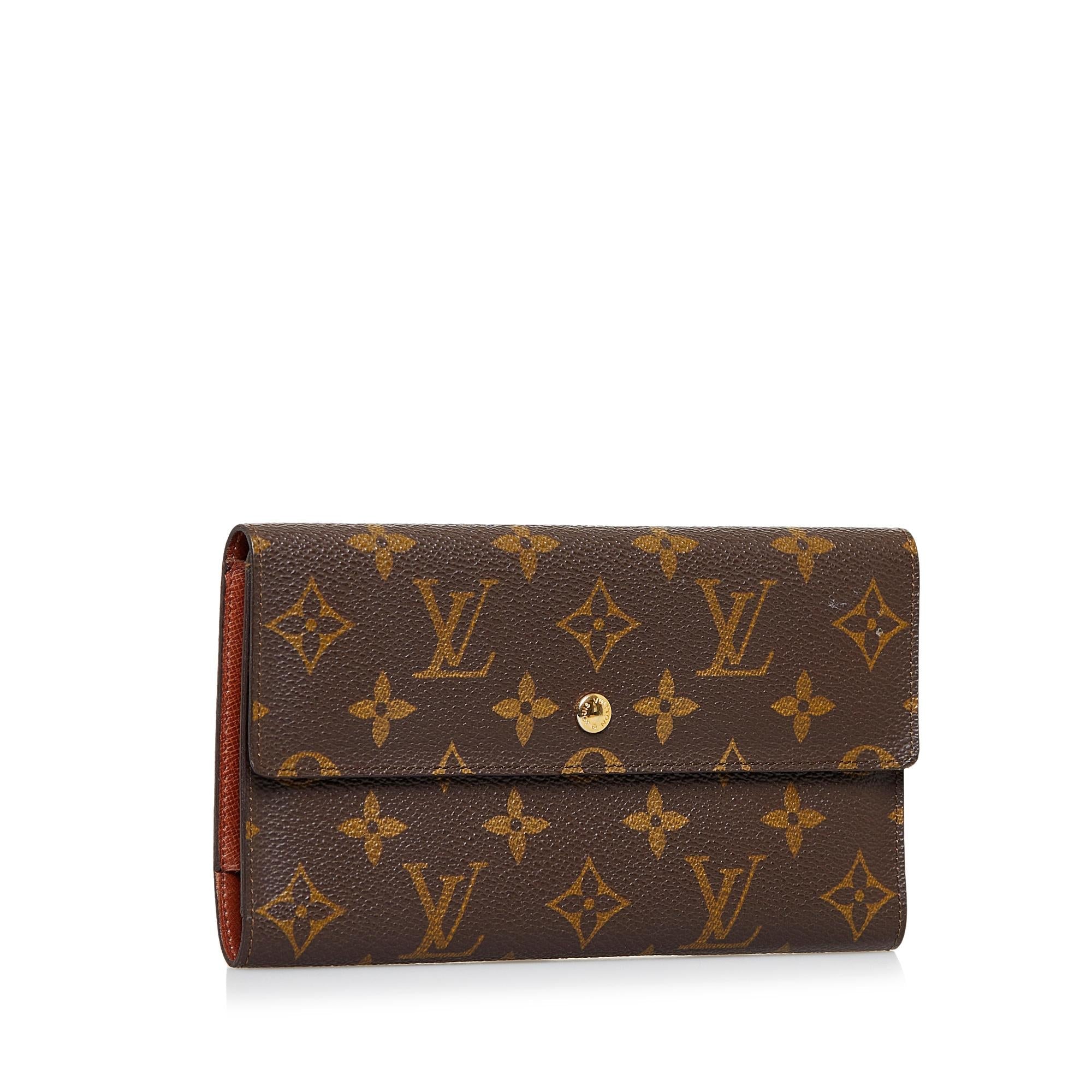 Louis Vuitton Monogram Porte Tresor International (SHG-Tqd0qT)