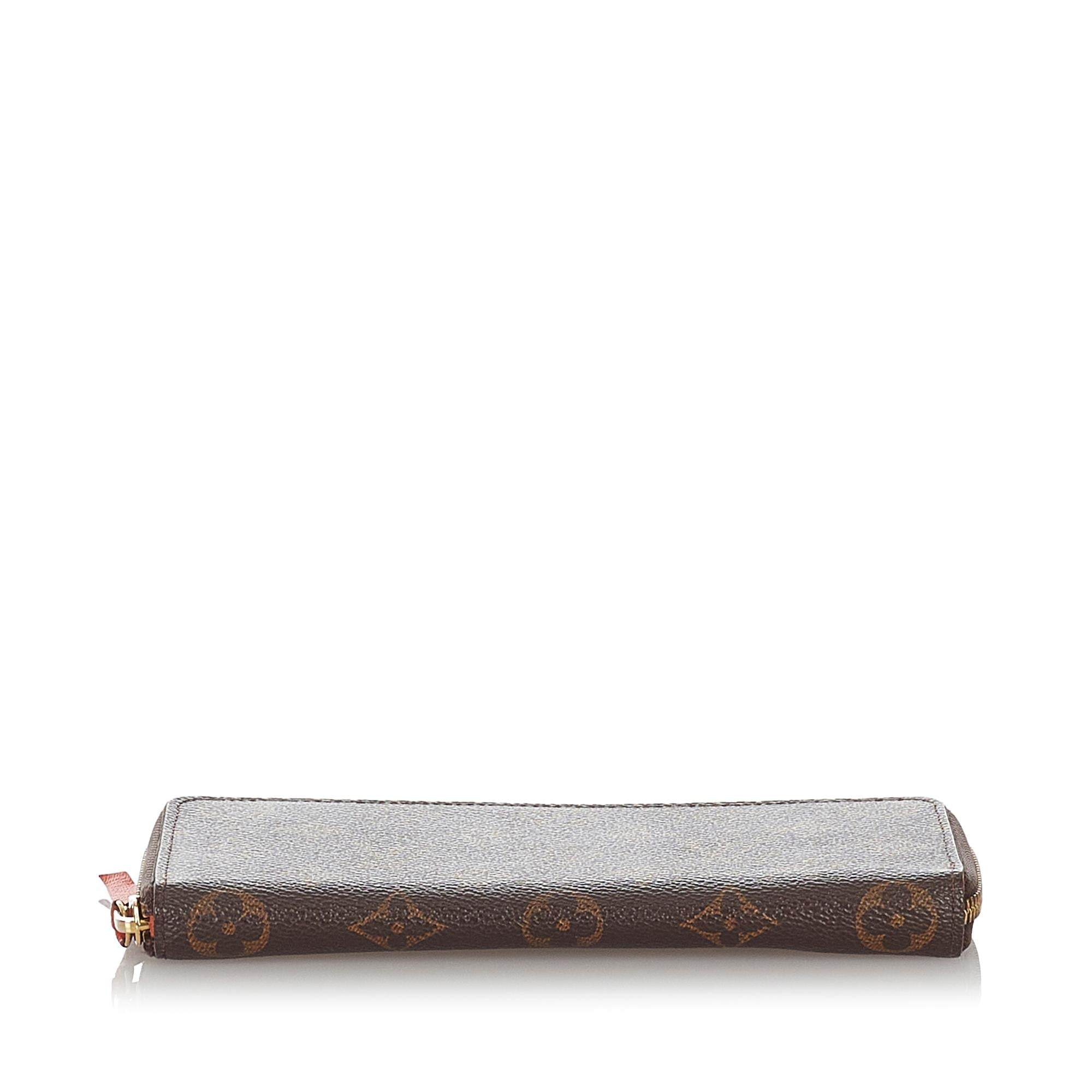 Louis Vuitton Monogram Portefeuille Clemence (SHG-26761)