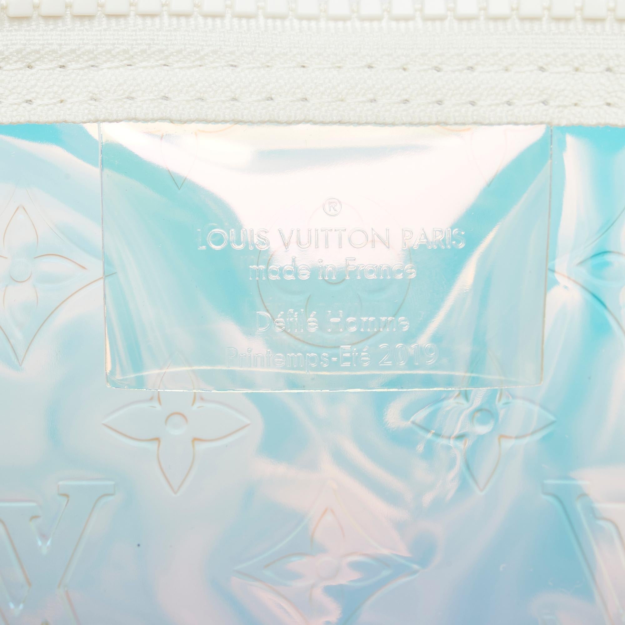 Louis Vuitton Monogram Prism Keepall Bandouliere 50