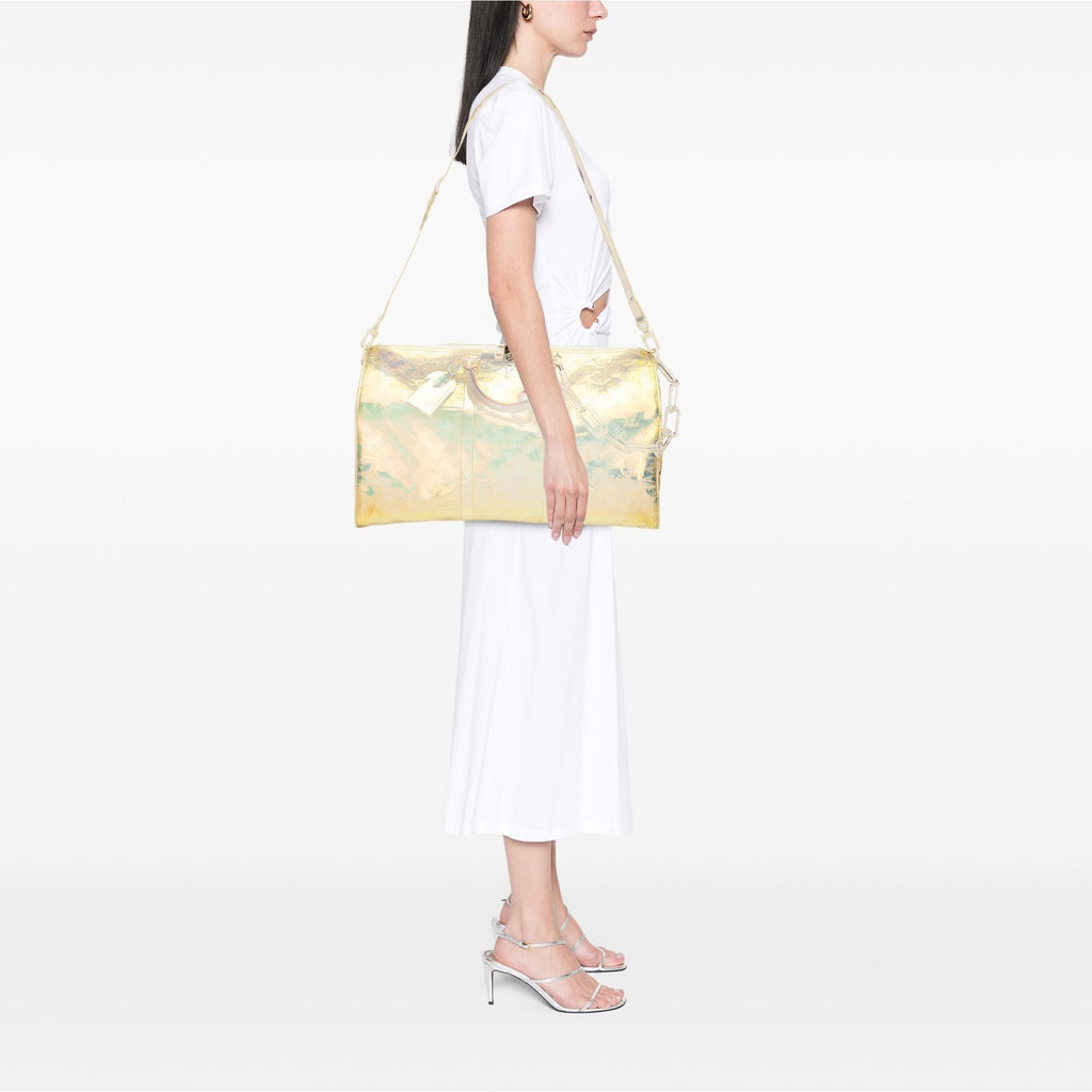 Louis Vuitton Monogram Prism Keepall Bandouliere 50