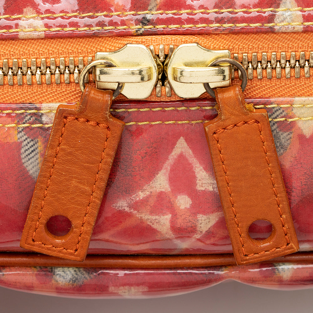 Louis Vuitton Limited Edition Monogram Pulp Weekender PM Satchel (SHF-19315)