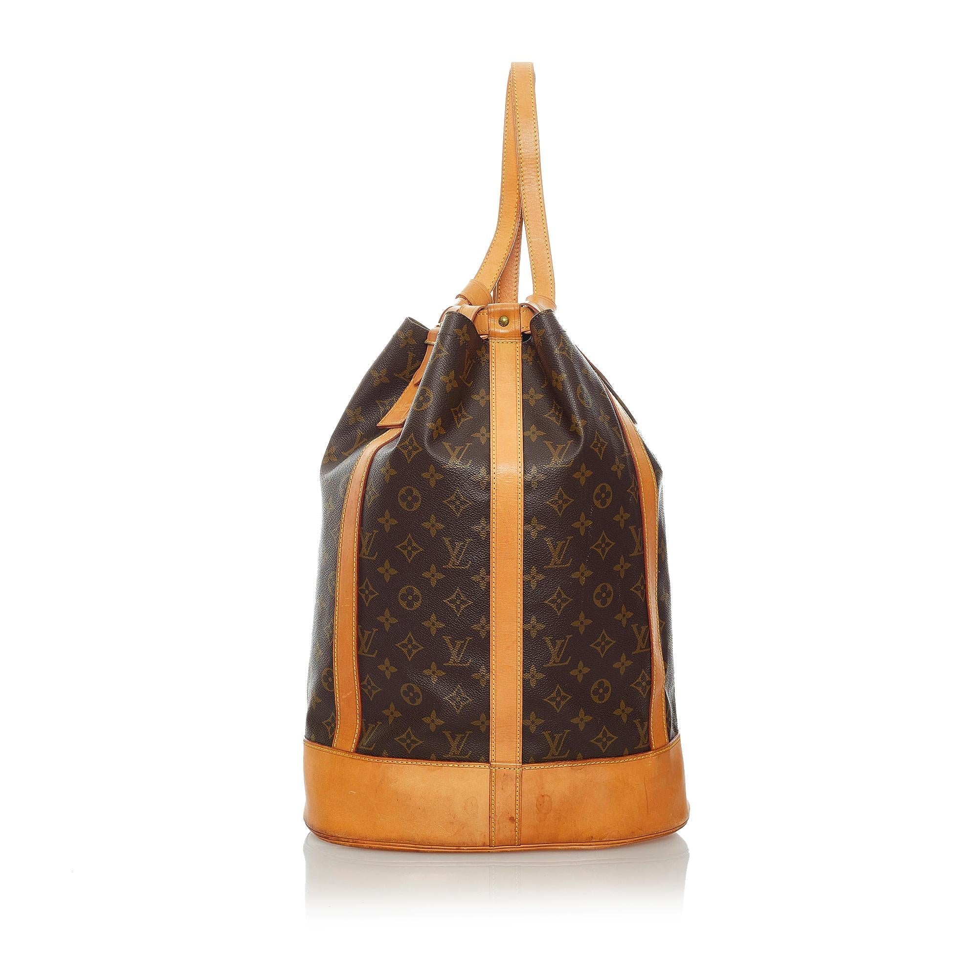 Louis Vuitton Monogram Randonnee GM (SHG-30505)