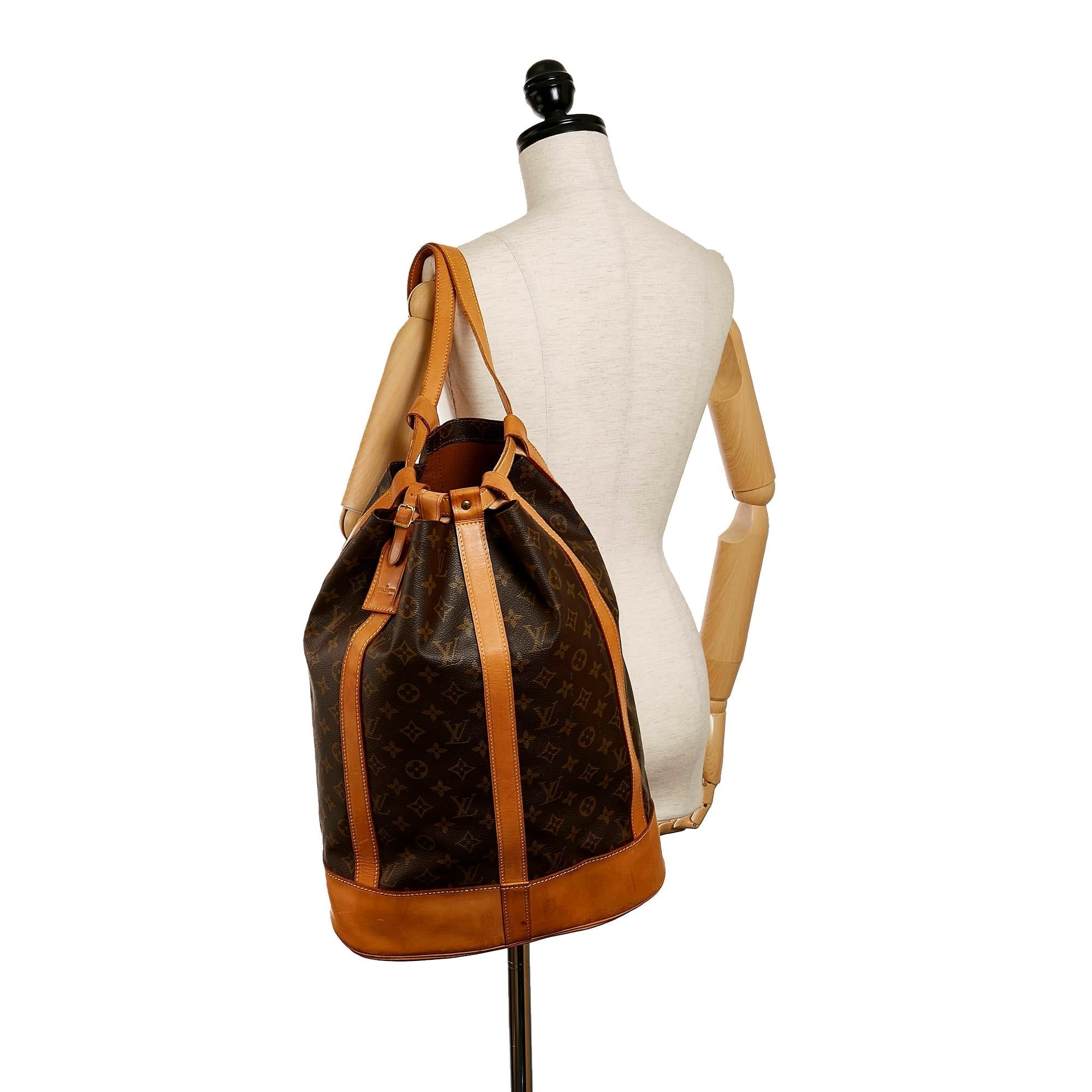 Louis Vuitton Monogram Randonnee GM (SHG-30505)