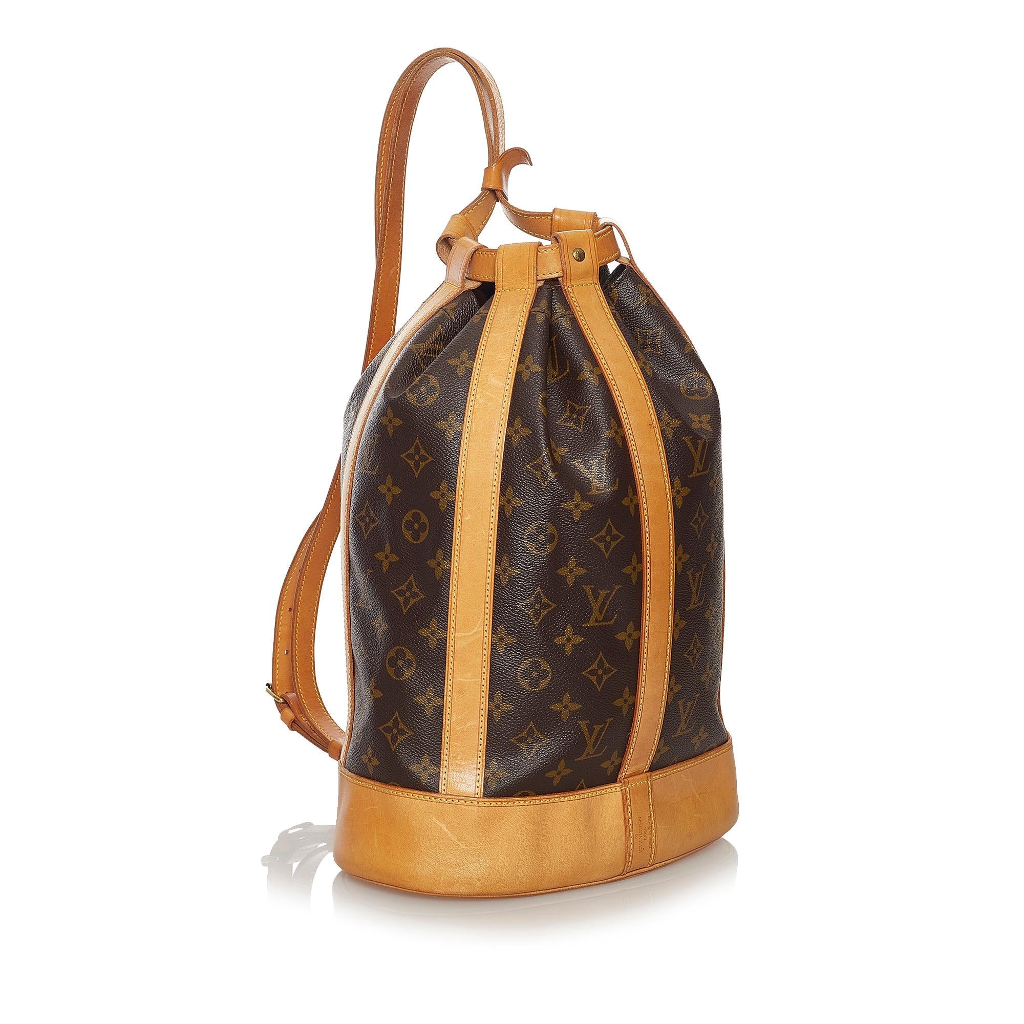 Louis Vuitton Monogram Randonnee GM (SHG-35346)
