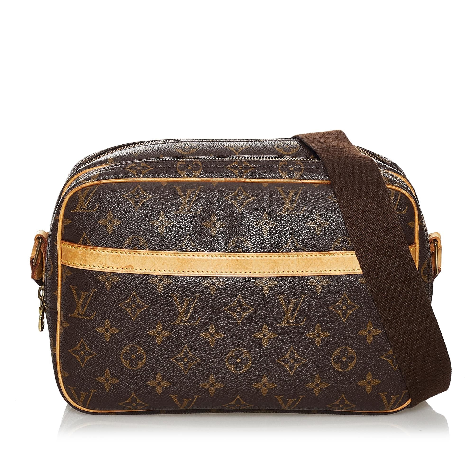 Louis Vuitton Monogram Reporter PM (SHG-30526)