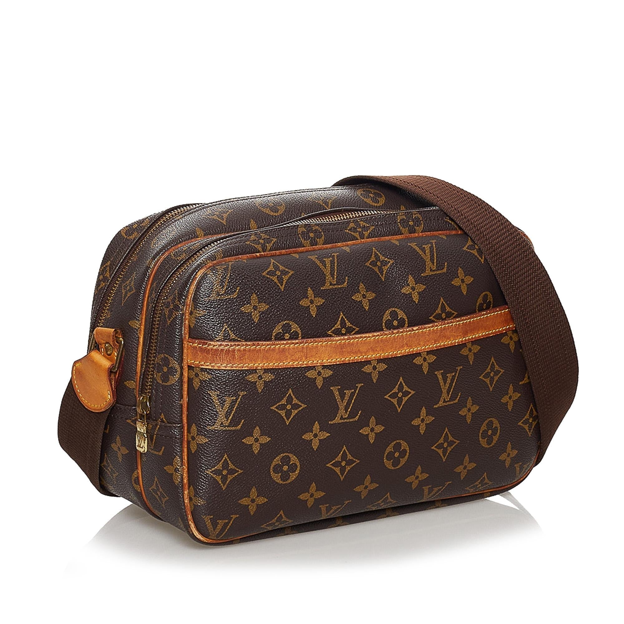 Louis Vuitton Monogram Reporter PM (SHG-30540)