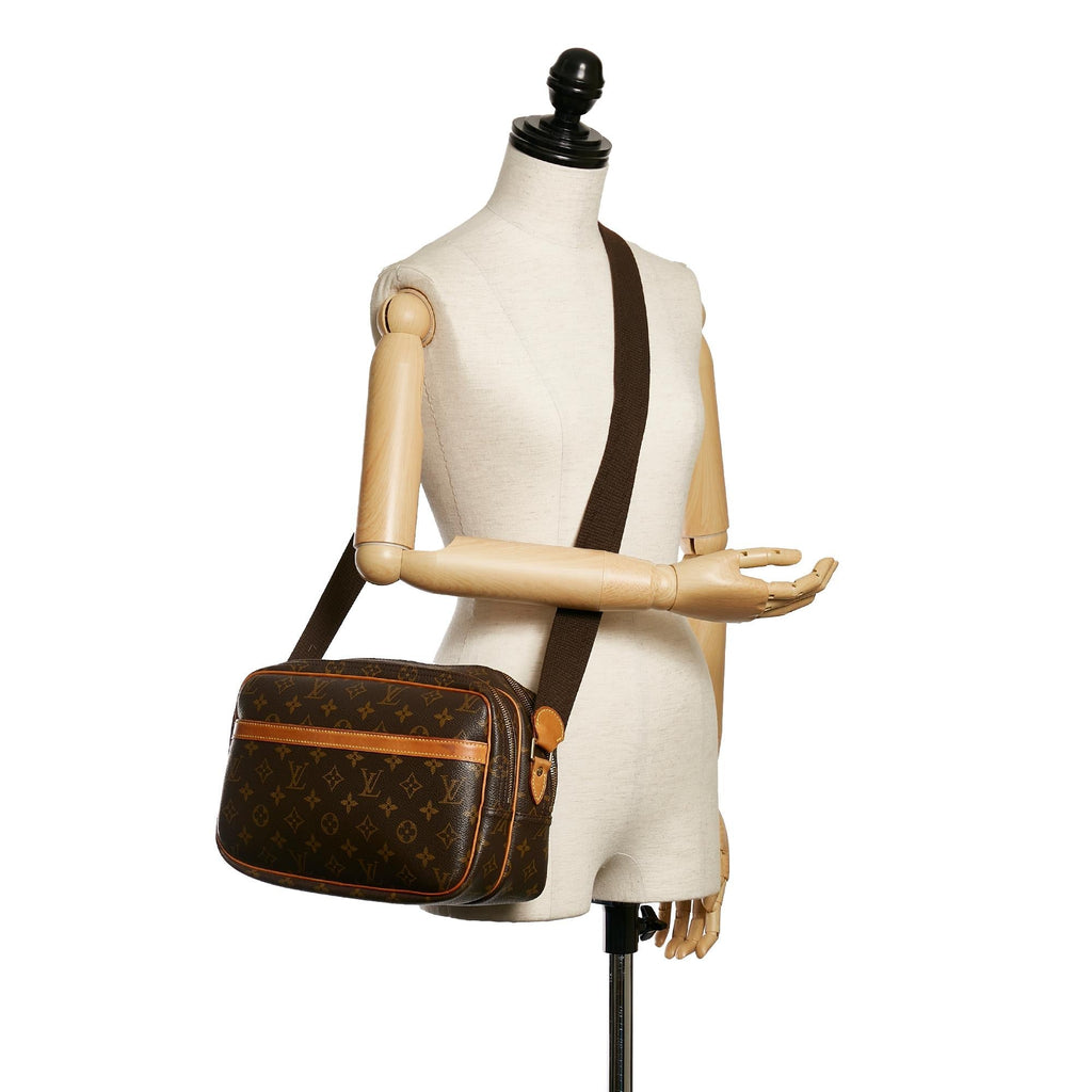 Louis Vuitton Monogram Reporter PM (SHG-30559)