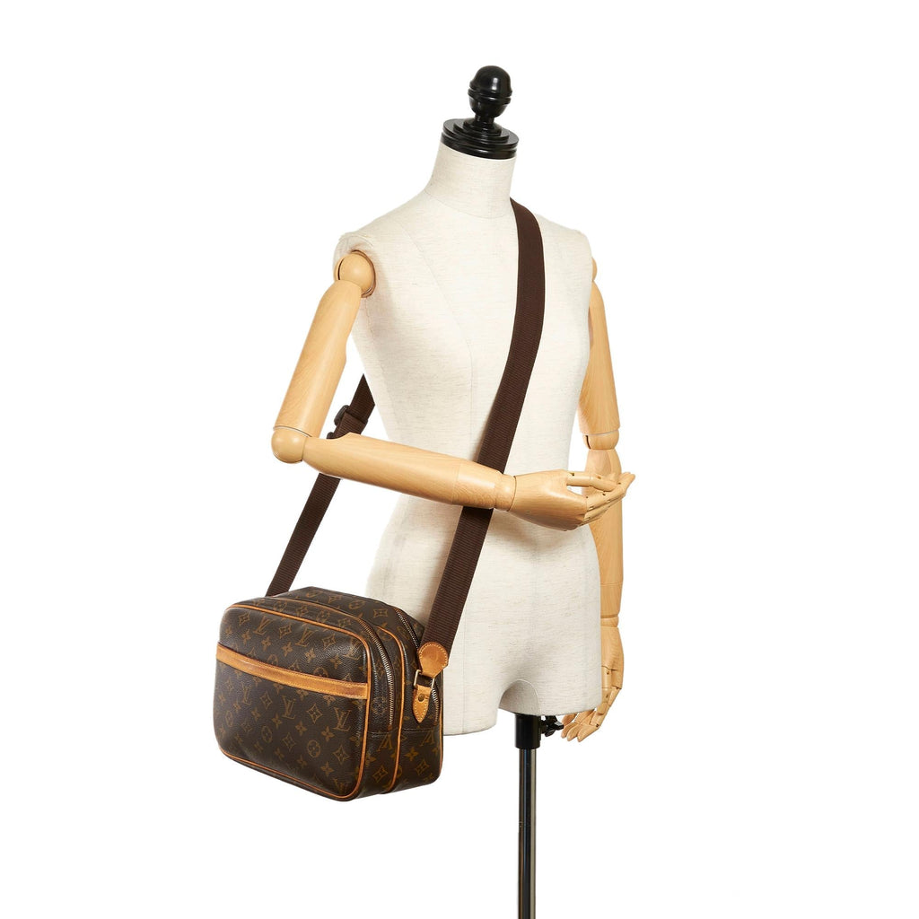 Louis Vuitton Monogram Reporter PM (SHG-30960)