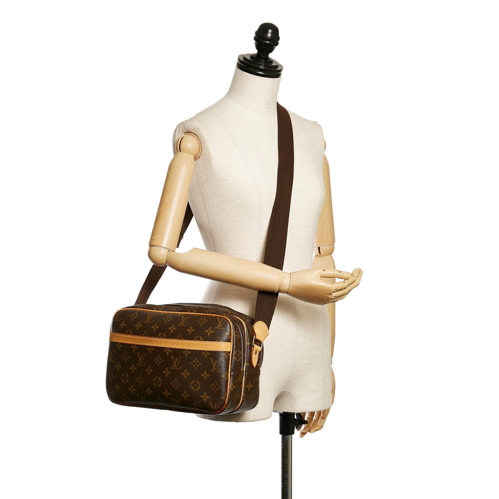 Louis Vuitton Monogram Reporter PM (SHG-30972)