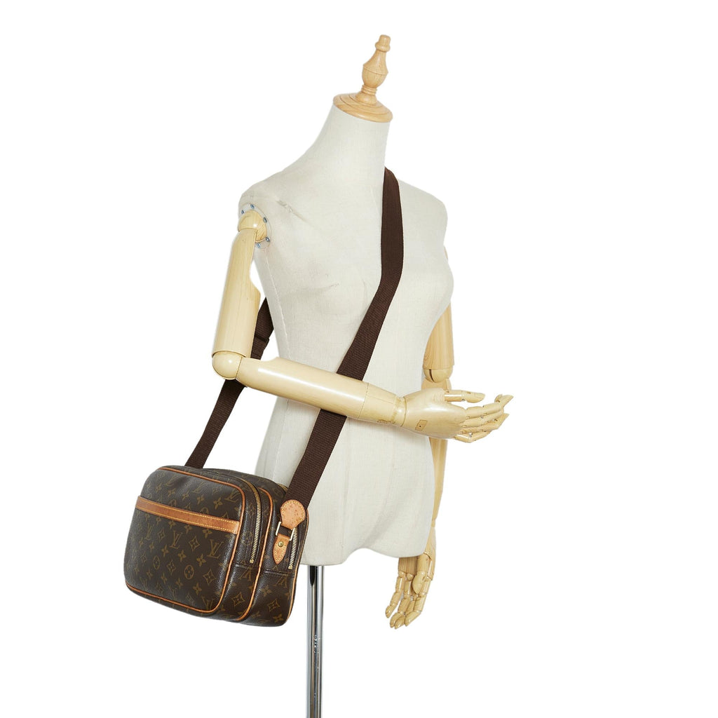 Louis Vuitton Monogram Reporter PM (SHG-Uo7u2T)