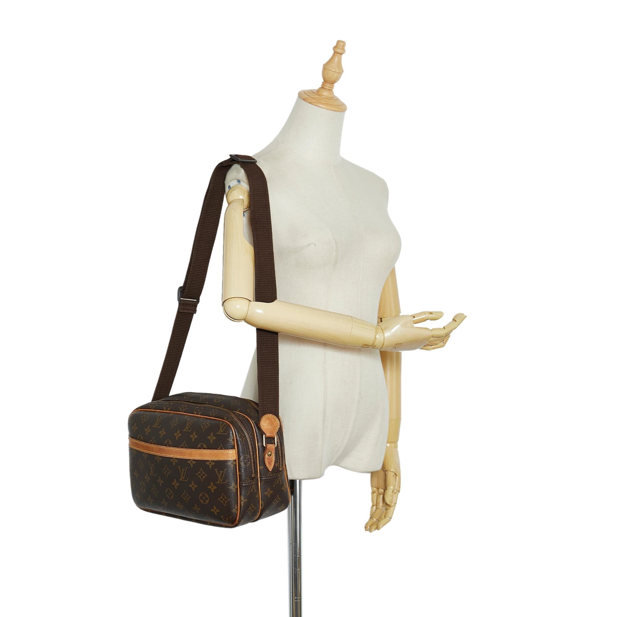 Louis Vuitton Monogram Reporter PM (SHG-InRtIy)
