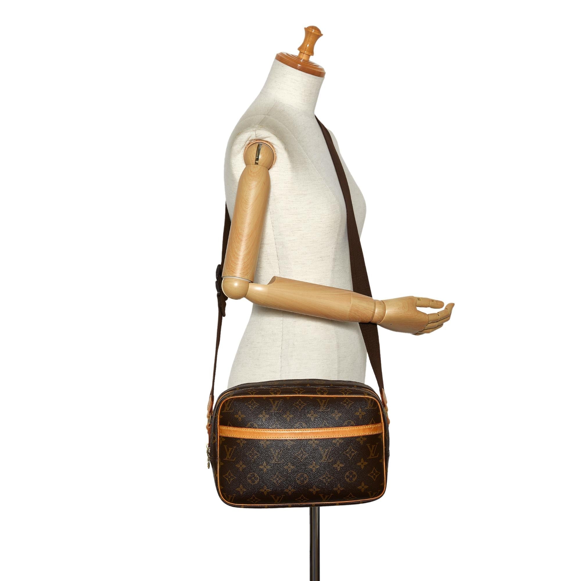 Louis Vuitton Monogram Reporter PM (SHG-PnehXh)