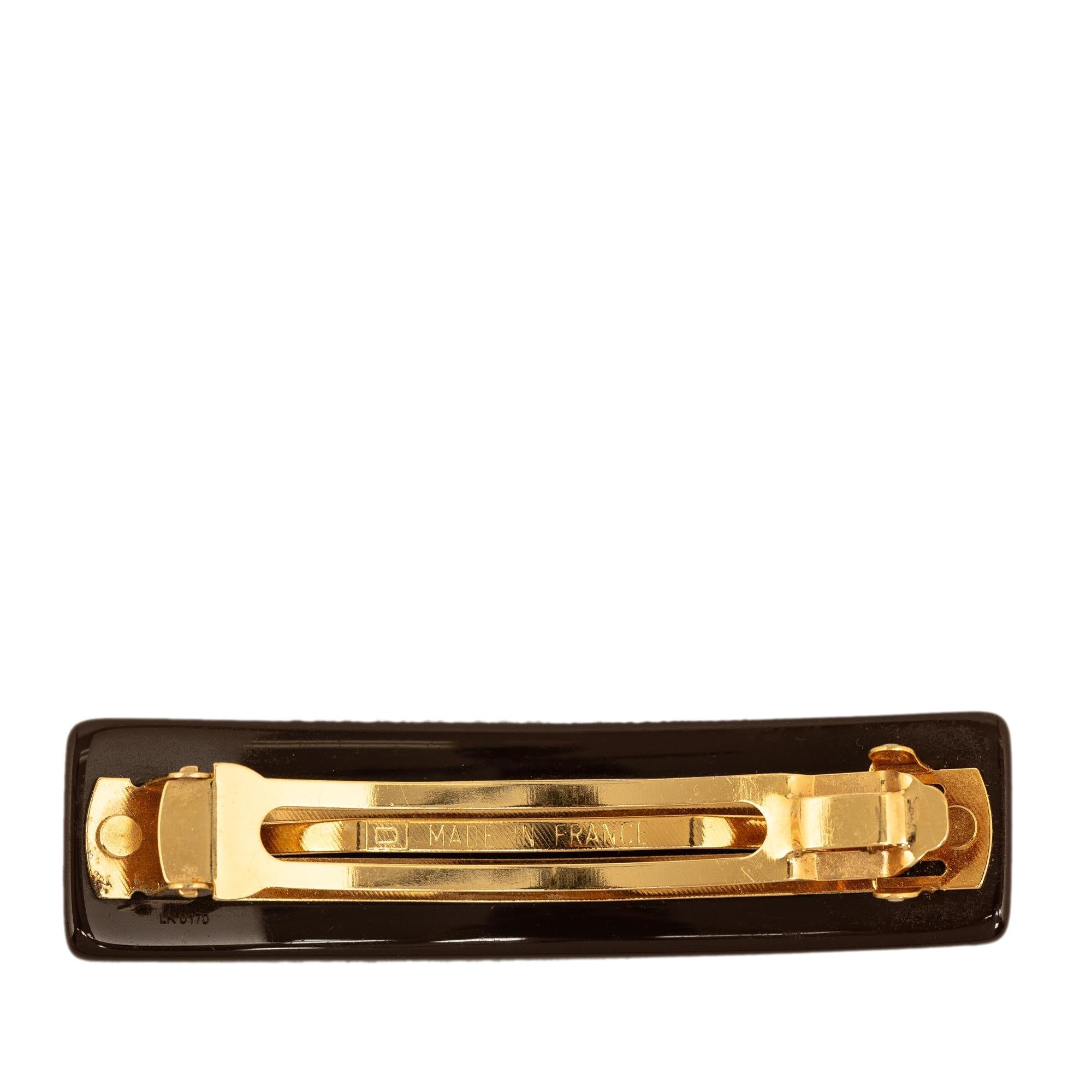 Louis Vuitton Monogram Resin Inclusion Barrette (SHG-moS4gV)