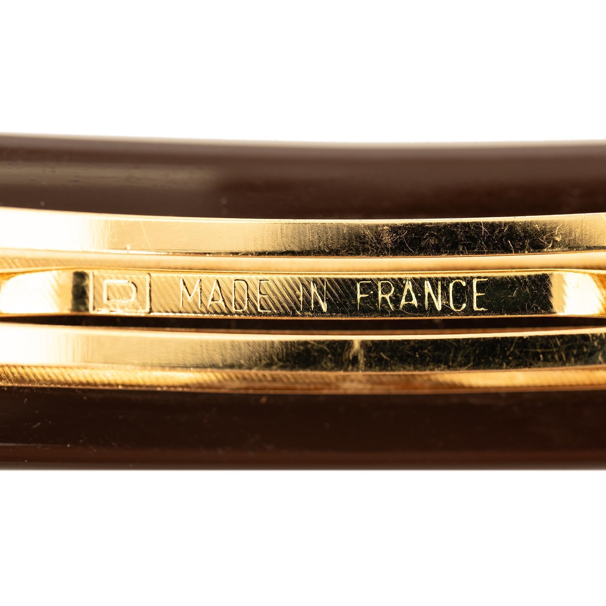 Louis Vuitton Monogram Resin Inclusion Barrette (SHG-moS4gV)