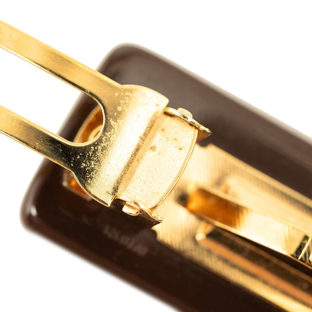 Louis Vuitton Monogram Resin Inclusion Barrette (SHG-moS4gV)