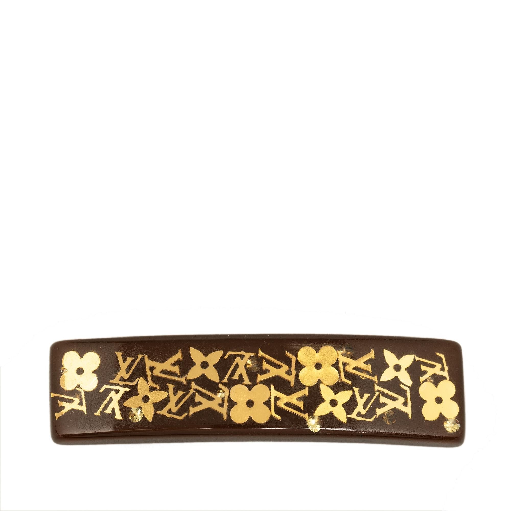 Louis Vuitton Monogram Resin Inclusion Barrette (SHG-moS4gV)