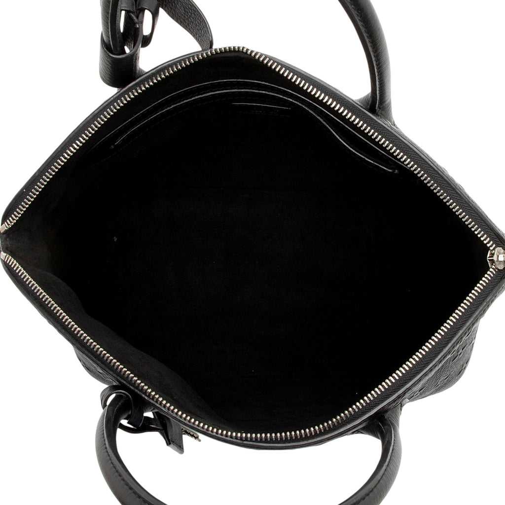 Louis Vuitton Monogram Revelation Lockit PM Satchel (SHF-8Avmp3)