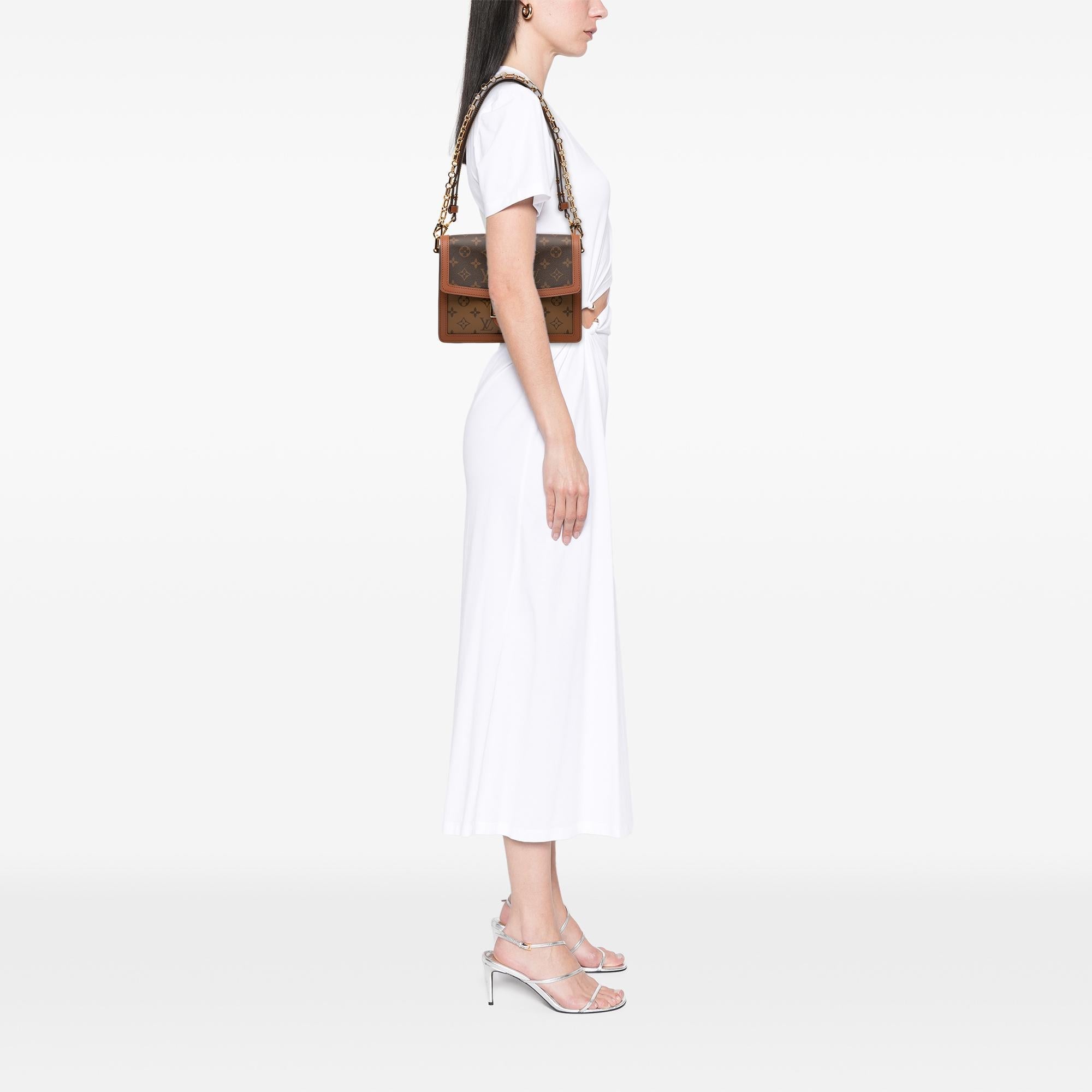 Louis Vuitton Monogram Reverse Dauphine MM