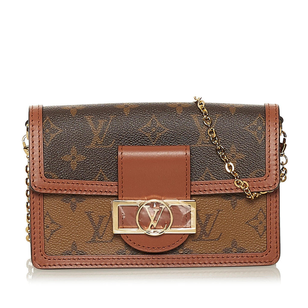 Louis Vuitton Monogram Reverse Dauphine (SHG-36689)