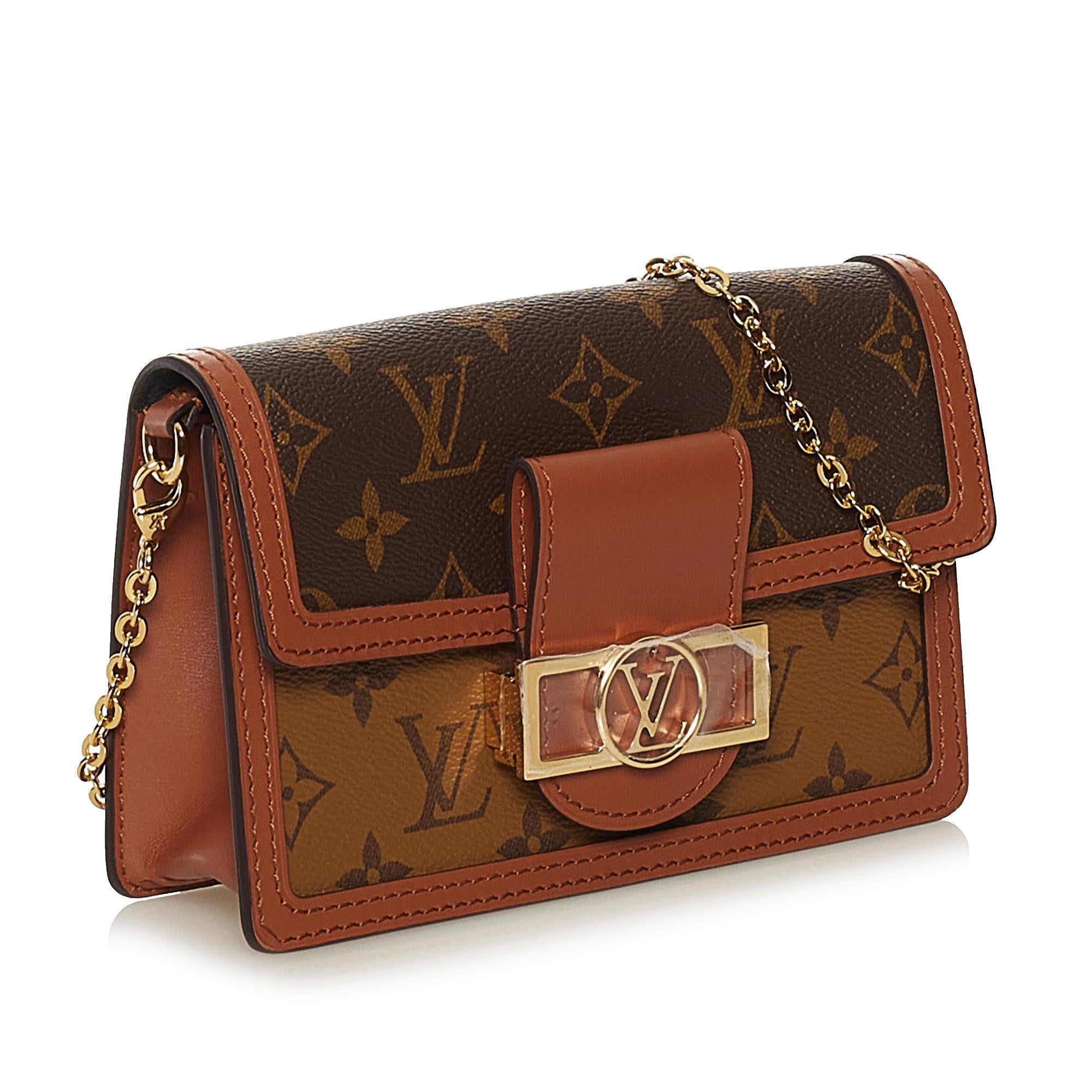 Louis Vuitton Monogram Reverse Dauphine (SHG-36689)