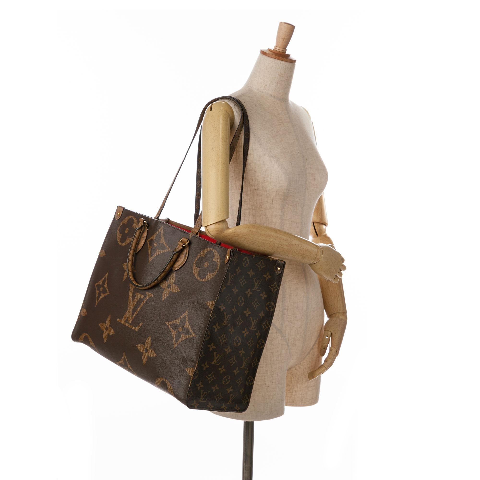 Louis Vuitton Monogram Reverse Giant OnTheGo GM (SHG-PQ2UZf)