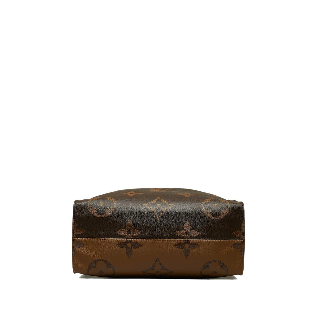 Louis Vuitton Monogram Reverse Giant Onthego GM (SHG-qdKF46)