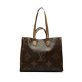 Louis Vuitton Monogram Reverse Giant Onthego GM (SHG-qdKF46)